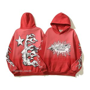 Hellstar Hoodie Men Shark Graphic Tee Pullover letra impressão Hellstar Manga Longa Jumper com Pocket Mens Moda Moda Menção Buno de Estrela do Hell Star 1499