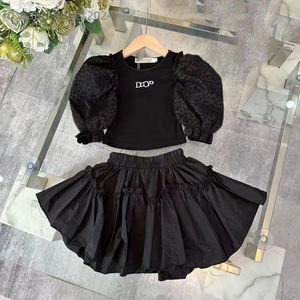 Kids clothes Girls Designer Dress Kids Luxury Clothing Sets Girls Skirt Childrens Classic Clothes Sets girls Letter Dresses