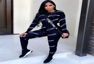 New Damen Casual Two -Piece Woman Reting Outfits Designer Tracksuit Schweißanlagen Jogging Anzüge Frauen Hoodie Leggings Schweiß Anzüge3135046