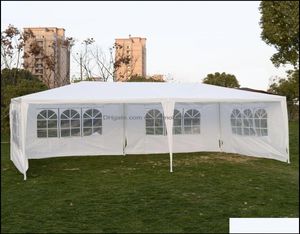 Building da giardino in giardino patio prato casa all'aperto 3x9m baldacchino della tenda per matrimoni padiglione padiglione eventi cater eventi laterale goccia dleix 8428513