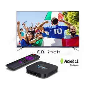 Бесплатный тест Италия H96 Max M5 Android TV Box 2G16G RK3318 Quad Core 2.4G Wi -Fi Set Top Box