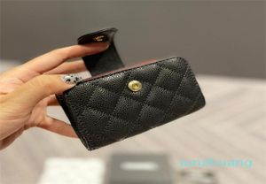 Women Mini Wallet Luxurys Designers Wallets Caviar Leather Credit Card Locations Card Holder 20227367894