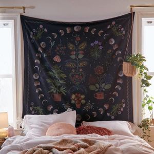 Tapestres tapeçaria insanha pano pendurado em pano de fundo decoração de parede bohemia tapeçaria decorações de arte macru de macram