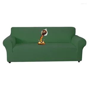 Pokrywa krzesełka sofa z litego koloru do salonu 2 Seates Slipcovers Couch Couch Cover L-Shape Futon