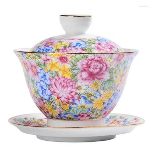 Cups Saucers WHYOU Ceramic Tea Tureen Teaware Set Accessories Home Decoration High Quality Husband Business Wedding Gift