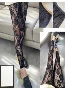 Luxury Fashion Ladies lace Stockings tights letter Hosiery Causal Pantyhose Stocking women Leggings socks9091781