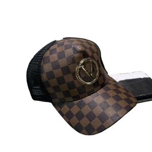 Lyxdesigner Sun Hat Högkvalitativ personlig brev Baseballhatt utomhus Casual Män och kvinnor Klassisk Sun Hat med dammväska