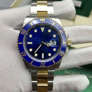 4 estilo super n fábrica relógio 904l aço de aço de 41 mm de moldura de cerâmica preta Sapphire 126610 Diving 2813 8786