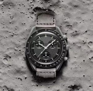 يراقب Mens Watch Designer عالي الجودة Montre Watch Watchwatches Planet Full Function Quarz Chronograph Mission to Neptun3150996
