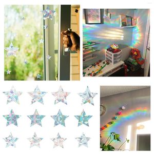 Window Stickers Four Pointed Star Anticollision Sticker Glass Warning Decal To Bird Strikes Decorate Your Door Girl Laptop