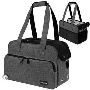 Airline per cani Airline Approvata Piccola borsa da pet da gatto Piccola Porta portatile Taglie traspirante in pile