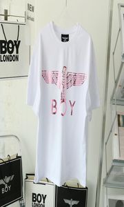 London Trendy Brand Boy Eagle Wings Letter Złocone kolorowe różowe złoto duża wersja para krótkiego rękawu TSHIRT8703514