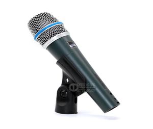 Bezpłatna wysyłka beta57a przewodowe super cardioid karaoke mikrofon dynamiczny mikrofon dla beta 57a mikser o scena piosenkarka śpiewaj ręczny Mike Microfone5501315