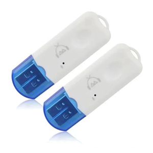 USB AUX Bluetooth-Bluetooth Kit di auto compatibile Mini Adattatore di trasmettitori di musica audio wireless per altoparlante per ricevitore per lettore automobilistico Android/iOS
