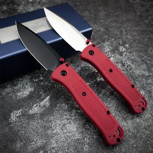 Wholesale B M 535 Mini Bugout Folding Knife 3.24" S30V Satin Plain Blade Polymer Handles Outdoor Pocket Knives Easy To Carry EDC Tactical Camping Hunting 537 533 TOOLS