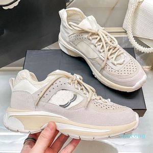 2024Shoes Small White Shoes Flastic Band Outs Nature Shoes Suede Panda Shoes