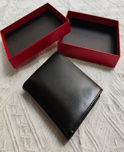 Top Men Card Holder Luxury Designer Walls Nya kvinnor Kreditkort Läderstil Euro Trend Small Bag Slim Portfolio kommer med BO8280964