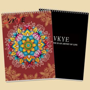 Livro para colorir, série MixUpColor Mandalas, presente de férias, relaxamento, estresse de alívio, meditação, criatividade livre, papel de alta qualidade, pape versátil, perfeito para presente