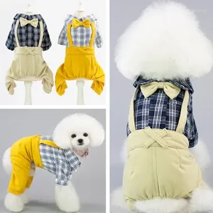 犬のアパレルペット衣類ペット衣類衣類衣料品衣装costumesteddy紳士のバックパンツ子犬服のコスチューム