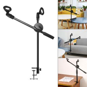 Stand Stand Mic Stand Desk Microphone Bracket Phone Tripod Boom Arm Adjustable 3/8 Inch Screw Live Equipment