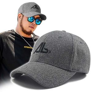 Kawałki piłki 56-61 cm 62-68 cm Męskie wełniane czapki baseballowe Duża wielkość tata jesień i zima czapka snapback wielki główny mężczyzna plus czapki sportowe Q240403