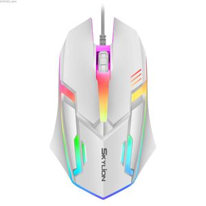 Mice F1 Wired 3-button mouse color lighting game and Office for Microsoft Windows and iOS systems Y240407