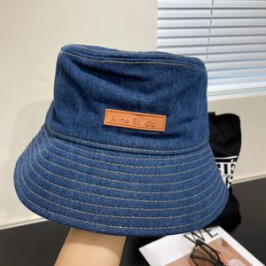 Klasyczny styl dżinsowy Projektanci czapek czapki luksusowe słońce mężczyźni i kobiety elegancki urok modny trend mody swobodny cztery sezony prezent letni kapelusz
