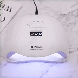 Medicine Sunx Plus LED LED UV LAMPAGGIO AGGIURA ESCUTIVAMENTO PER TUTTA LAMPAGGIO DI ICIO POLICO GEL GEL CON VISUALIZZO LCD per utensili per le nail art professionali