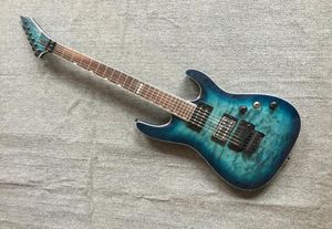 Custom MII FRDLX blue ocean Electric Guitar Seymour Duncan Pickups Tremolo bridge5774892