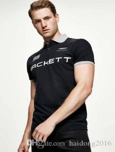 İngiltere Hackett London Polo Gömlek Erkekler 2020 Yaz Pamuk Turn Pamuk Yatak Erkekler HKT Sport Polos Büyük Britanya İngiltere Polos Camisa Tops5573681