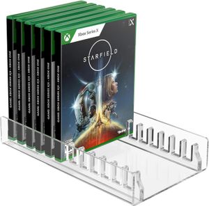 Aquauncle Video Game Storage Ständer kompatibel mit Xbox One Game Box und für Xbox Series S X Game Case