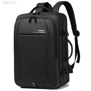 Sacchetti multifunzione zaino in grande capacità Trend d'affari Mens Waterproof Computer Bag School YQ240407