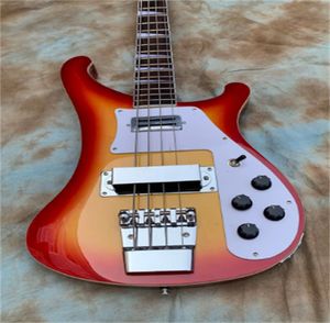 Electric Bass Guitar High Quality 4003 Cherry Burst Guitars Guitarra5087257