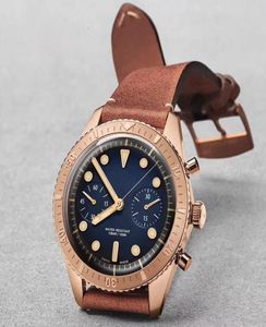 Frühjahr 2019 Neueste MEN039S Fashion Rose Gold Watch Silver Watch VK Timing Function Quartz Core Business Watch1230527