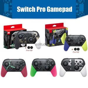 Game Controllers Joysticks Wireless Bluetooth Gamepad for Switch Pro Controller Joystick for Switch Game Console with 6-Axis Handle Q240407