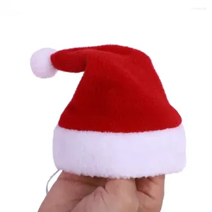 Dog Apparel Winter Hat Warm Pet Cat Santa Claus Christmas Xmas Year 2024 Plush Navidad Natale