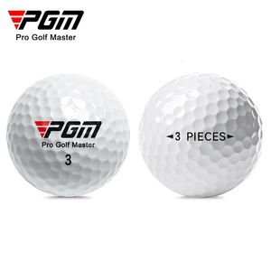 PGM Golf 3-Wayer Ball z wysoką elastycznością gumową piłkę golfową Sarin Material Golf Ball z High Backspin Game Ball Q002 240328