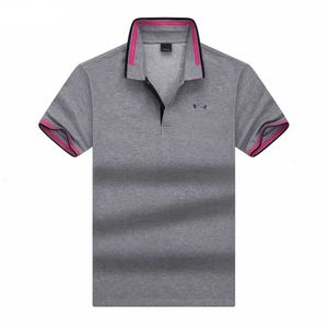 Bosss Polo Shirt Mens Designer Polos T Shirts Casual Business Golf T-shirt Pure Cotton Short Hermes T-shirt 2024 Fashion Märke Summer Top Clothes LDR1