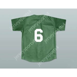 Gdsir Player 6 Kekambas Baseball Jersey Hardball Dark Green Ed