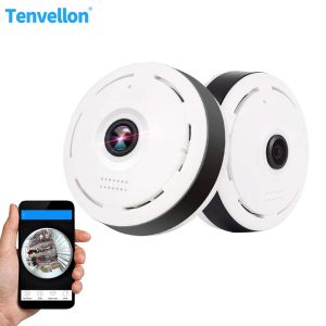 Kameror 3MP 5MP WiFi Camera Fisheye Panoramic 360 Degree V380 Smart Home Security Protection Network CCTV Surveillance IP Cameras