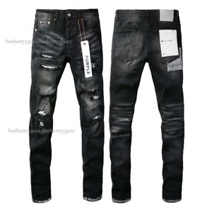Designer Männer Frauen Hosen lila Jeans Sommerloch Hight Qualität Stickerei Lila Jeans Jeans Hosen Herrenvolette Jeans