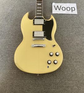 China OEM Factory New Brand Wine Yellow customized color SG Electric Guitar1046553
