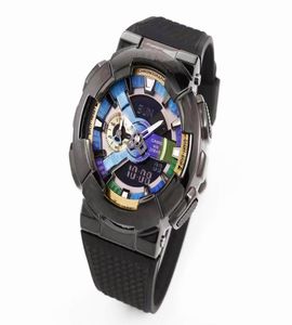 High quality M110 sports leisure alloy watch LED digital waterproof watch automatic handraising light unisex watch8985070
