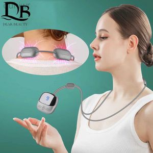 Full Body Massager TENS EMS Micro-current Cervical Spine Massager Electric Neck Massager Portable Hot Compress Shoulder and Neck Massager Relaxtion 240407