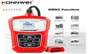 Konnwei KW310 OBD2 Tarayıcı Rusça Dil Araba Teşhis Aracı OBD 2 Araba Tarayıcı Otomatik ODB2 Araç Araçları ELM3274981065'ten daha iyi