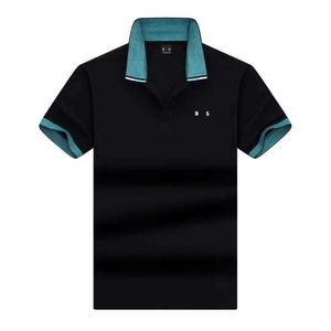 Boss Polo Shirt Herren Designer Polos T-Shirts Freigeschäftsgolf T-Shirt Pure Cotton Short Sleeves T-Shirt 2024 Modemarke Sommer Top Kleidung GZPW