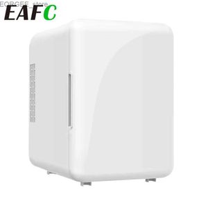 Freezer 4L mini mini multifunzione di refrigerante cosmetici maschera facciale bevanda bevanda dormitorio frigorifero per auto più frigorifero frigorifero y240407