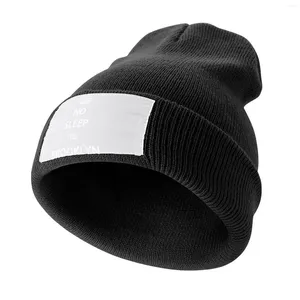 Berets kein Schlaf _Till Brooklyn Strick Cap Custom Foam Party Hüte Golf Hat Ball Mann Frauen