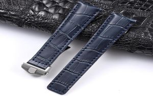 Genuine leather bracelet 24mm 20mm 22m for watchband men wristwatches band accessories fold buckle leather watch strap 27787078