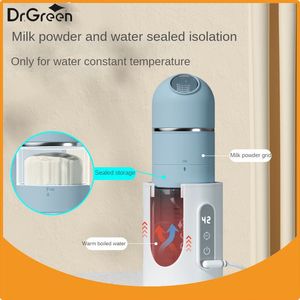 Dr.Green born Baby Bottle 4S Thermostatic Wide Mouth PPSU 180mL/240mL Sealed isolation Fast milk filling Removable/Washable 240326